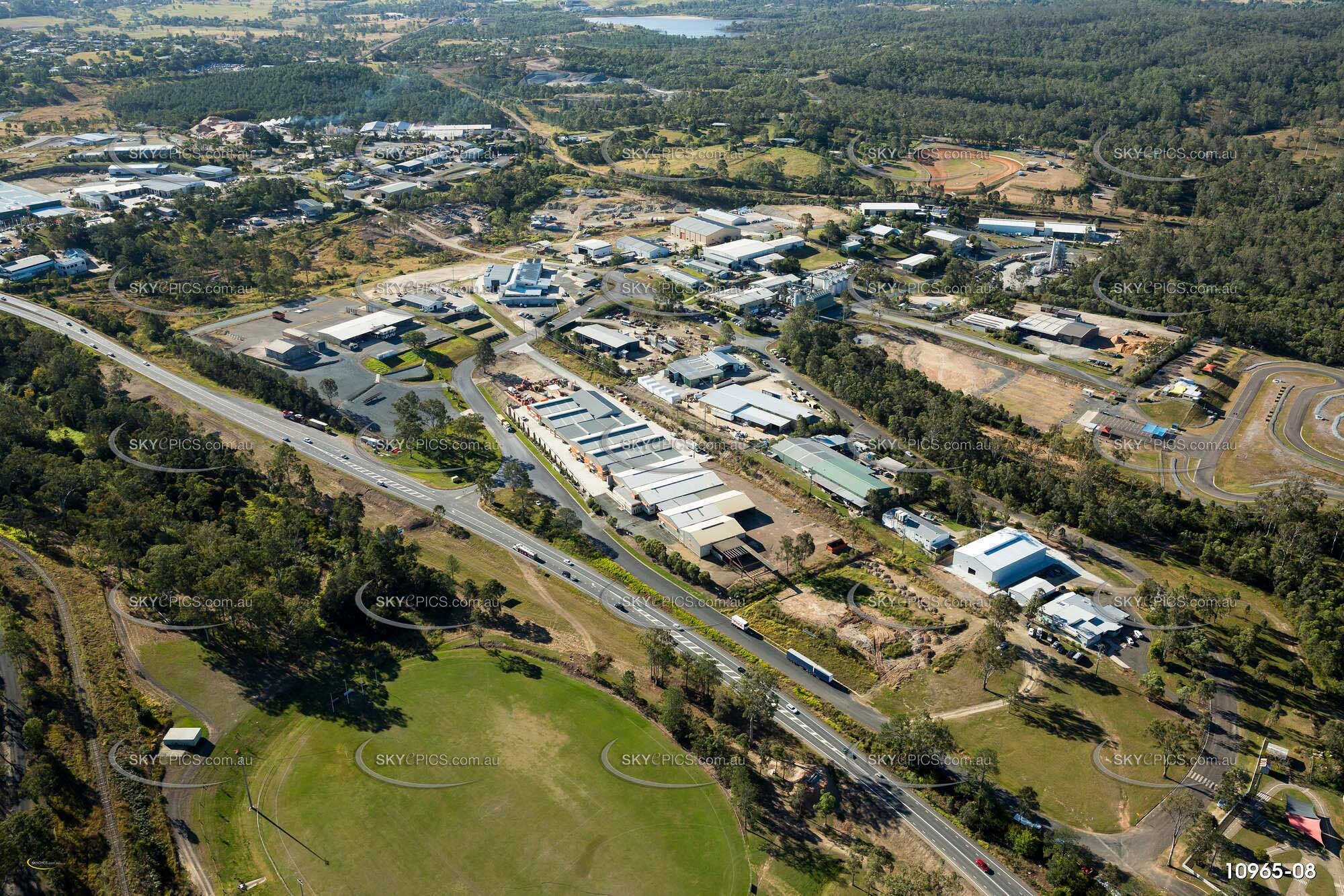 Aerial view of Glanmire industrial precinct